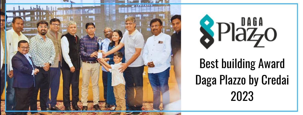 Best building Award Daga Plazzo by Credai 2023